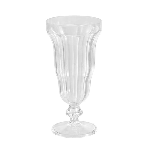 550ml clear plastic sundae cup chunky design