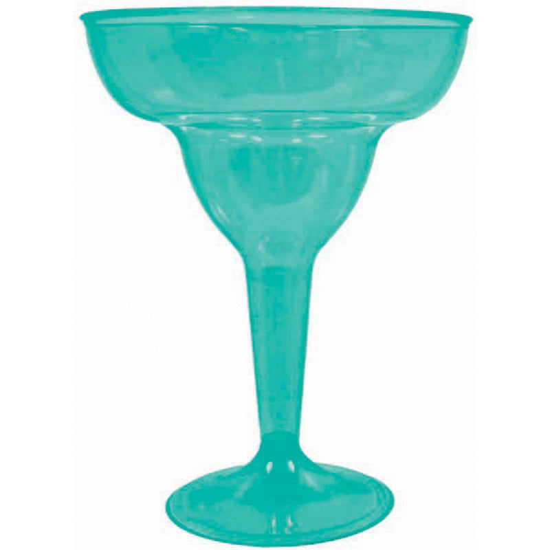 Fiesta coloured margarita party glasses