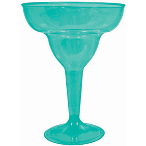 Fiesta coloured margarita party glasses