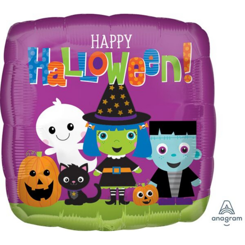 Foil Balloon Halloween Friends 45cm XL