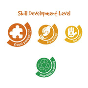 Faber Castel Little Creatives Easy Peel Stickable Colouring Roll unrolled  image 9