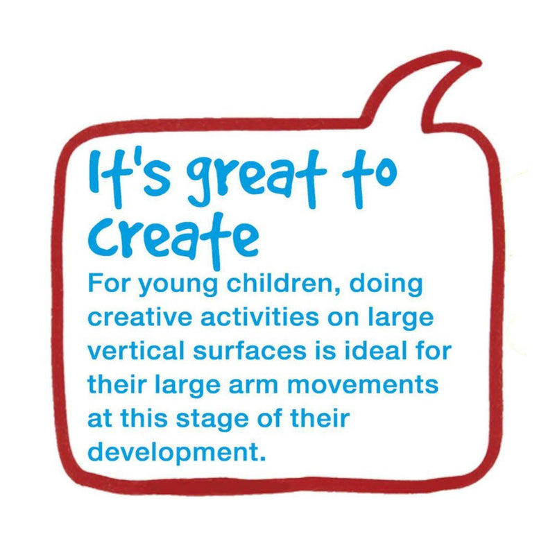 Faber Castel Little Creatives Easy Peel Stickable Colouring Roll unrolled  image 9