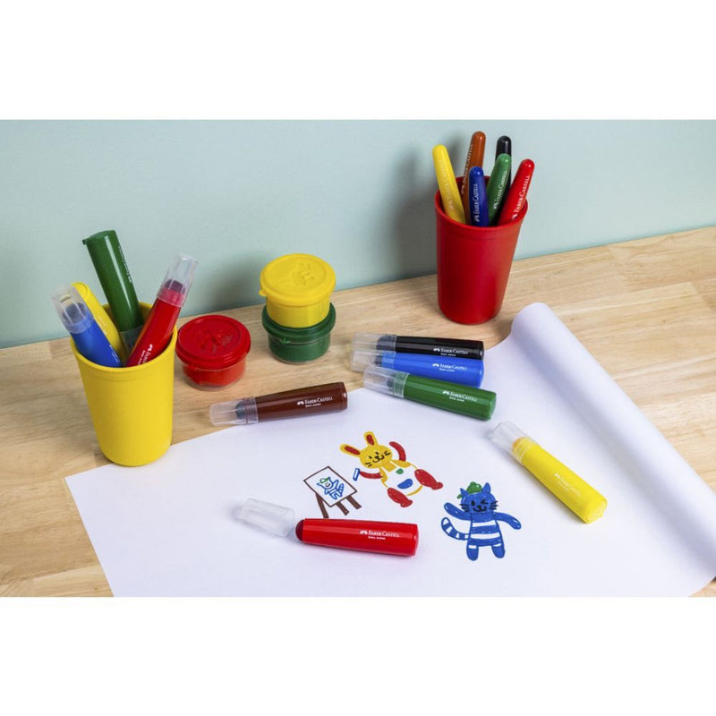 Faber Castel Little Creatives Jumbo Ultra Washable Markers Box of 6  image 13