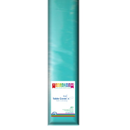 Teal plastic table roll 30m