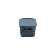 Rattan Basket Lidded 3L 21.5X10.5X15Cm 3 Asstd image 3 – thumbnail