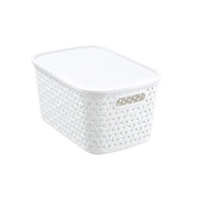 Rattan Basket Lidded 7L 30X20.5X15.5Cm 3 Asstd image 14 – thumbnail