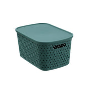 Rattan Basket Lidded 7L 30X20.5X15.5Cm 3 Asstd image 9 – thumbnail