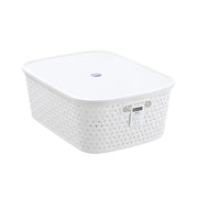 Rattan Basket Lidded 15L 40X30.5X15.5Cm 3 Asstd image 12 – thumbnail