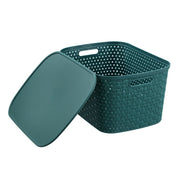 Rattan Basket Lidded 26L 40X30.5X22Cm 3 Asstd image 11 – thumbnail