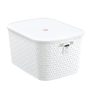 Rattan Basket Lidded 26L 40X30.5X22Cm 3 Asstd image 12 – thumbnail