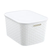 Rattan Basket Lidded 26L 40X30.5X22Cm 3 Asstd image 14 – thumbnail