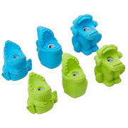 Value Pack Favors Monster Erasers & Sharpeners 6pk