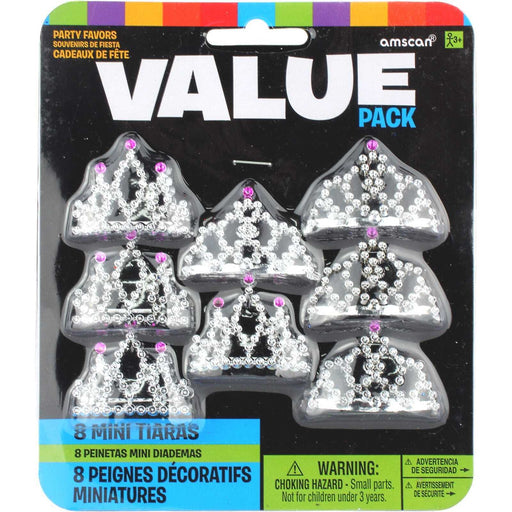 Value Pack Favor Mini Tiara 8pk