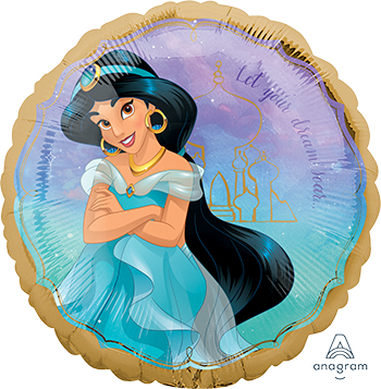 Disney Princess Jasmine foil balloon
