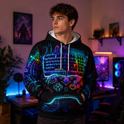 3D digital printed hoodie in assorted Mix C designs, featuring bold all-over prints and a comfortable fit for casual everyday wear. – thumbnail