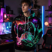 3D digital printed hoodie in assorted Mix C designs, featuring bold all-over prints and a comfortable fit for casual everyday wear. – thumbnail