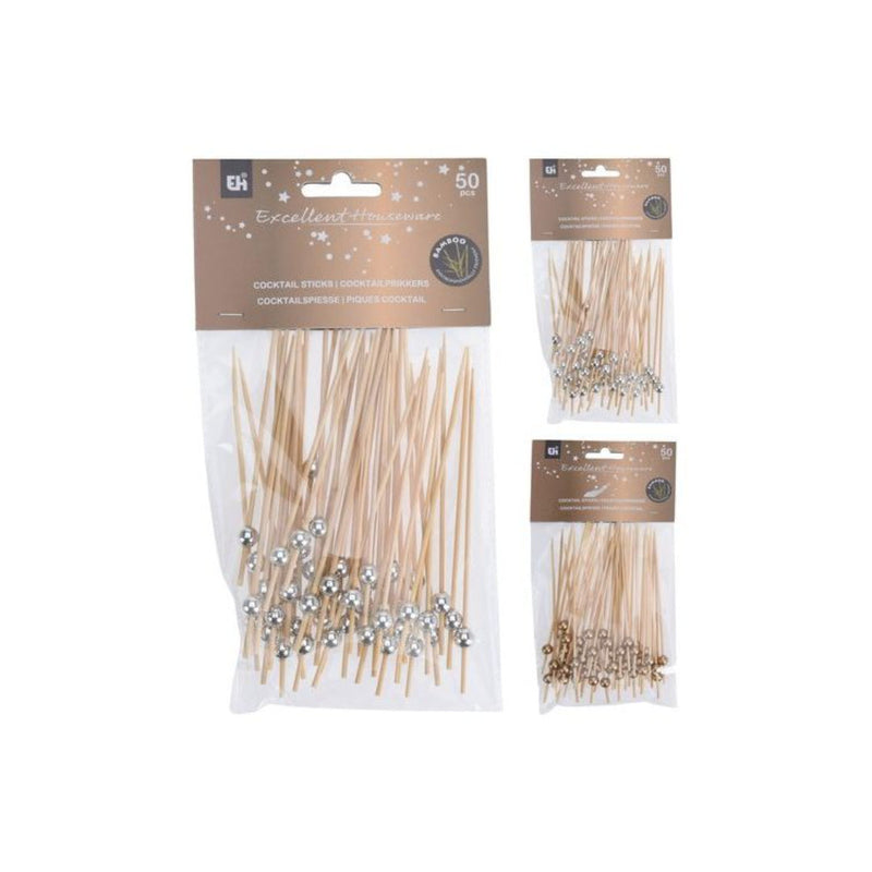 Ronis Cocktail Pickers Wth Ball 2 Assorted