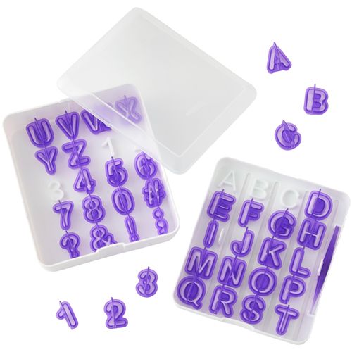 Alphabet And Number Cutouts 42pk