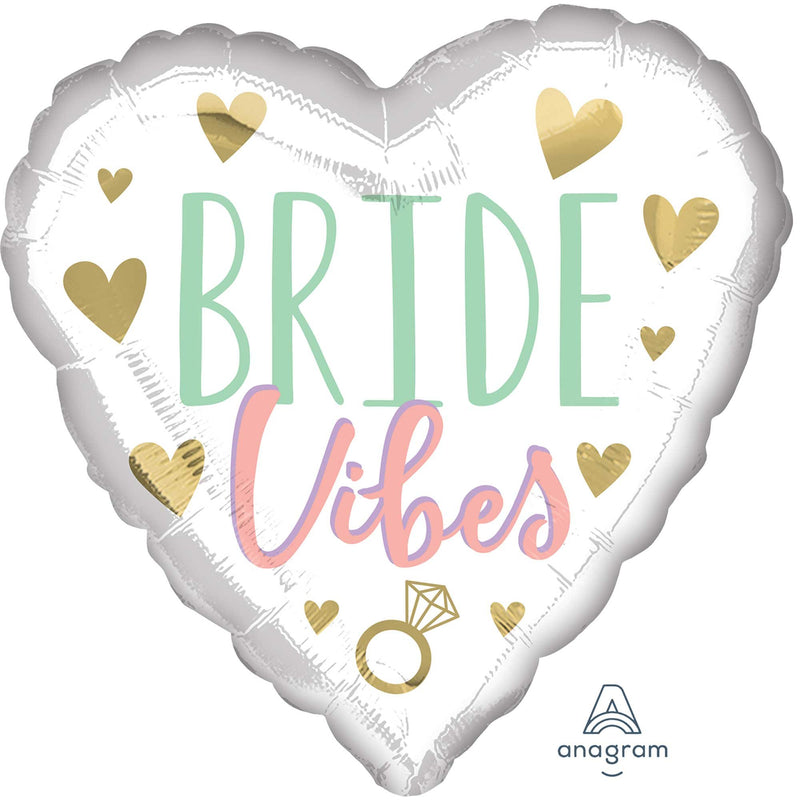 Bride Vibes bridal shower foil balloon