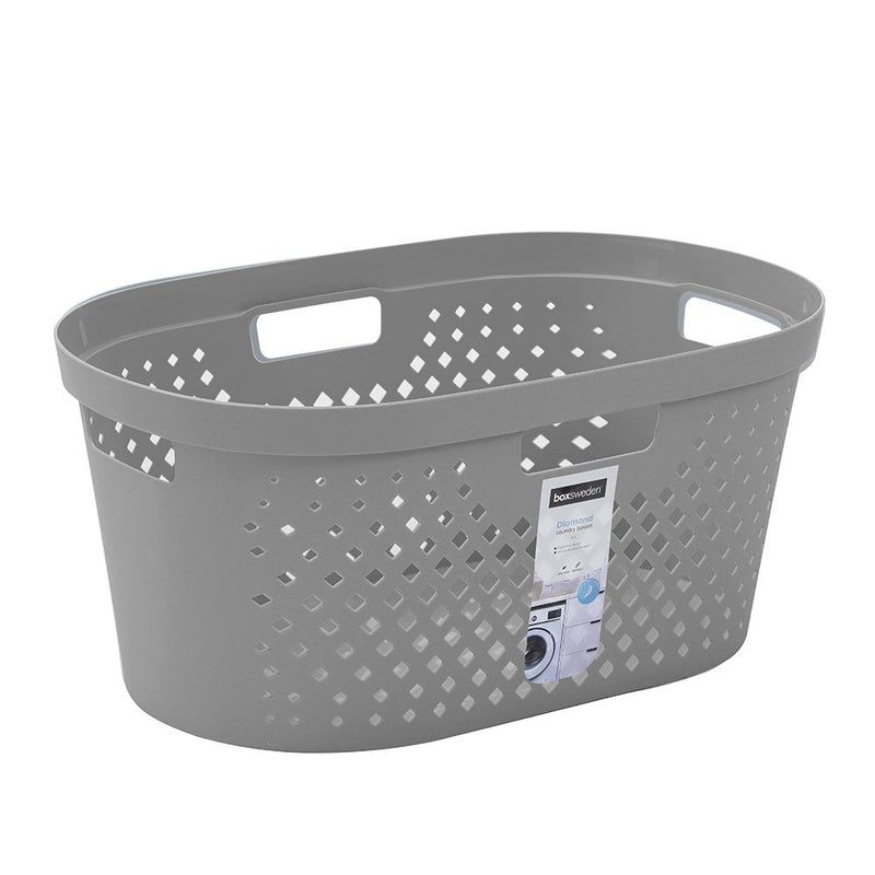 Boxsweden Diamond Laundry Basket 40L 2 Asstd image 5