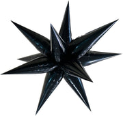 Glitz Starburst Black 100cm