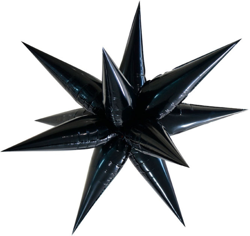 Glitz Starburst Black 100cm