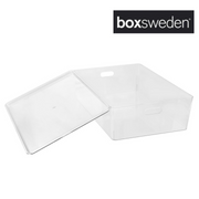 Crystal Tidy Box 24L with Lid 54x36.5x15.5cm – thumbnail