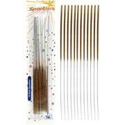 Gold 25cm celebration sparklers 12 pack – thumbnail