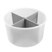 Divided Turntable 28.5X18.5Cm Clear image 3 – thumbnail