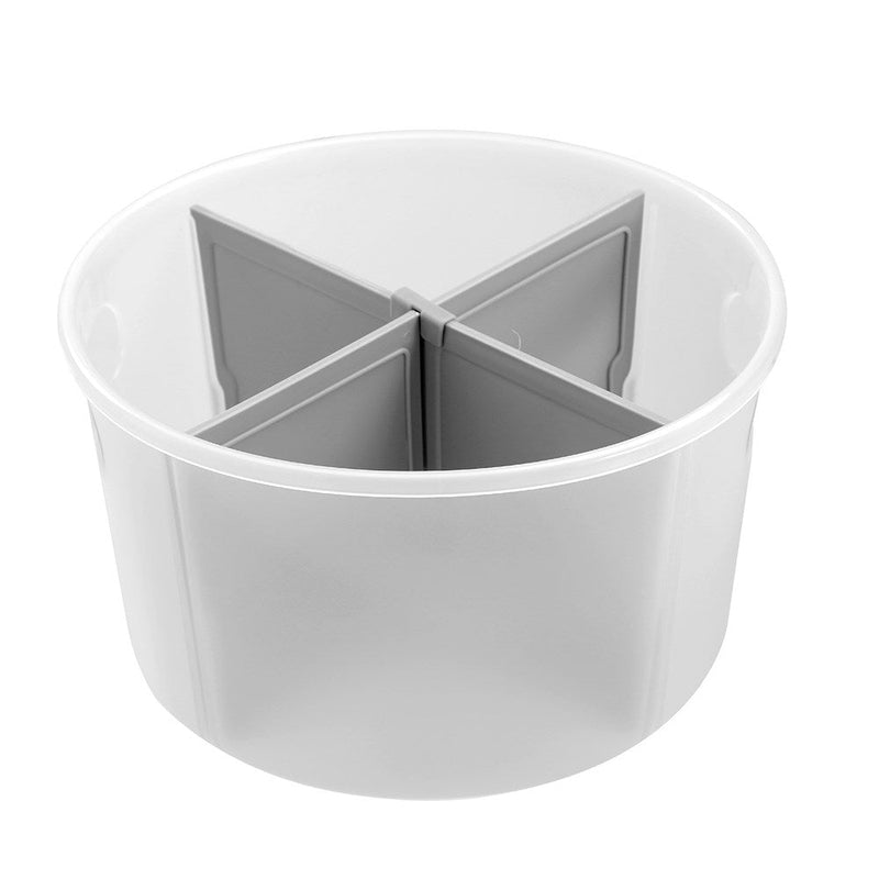 Divided Turntable 28.5X18.5Cm Clear image 3