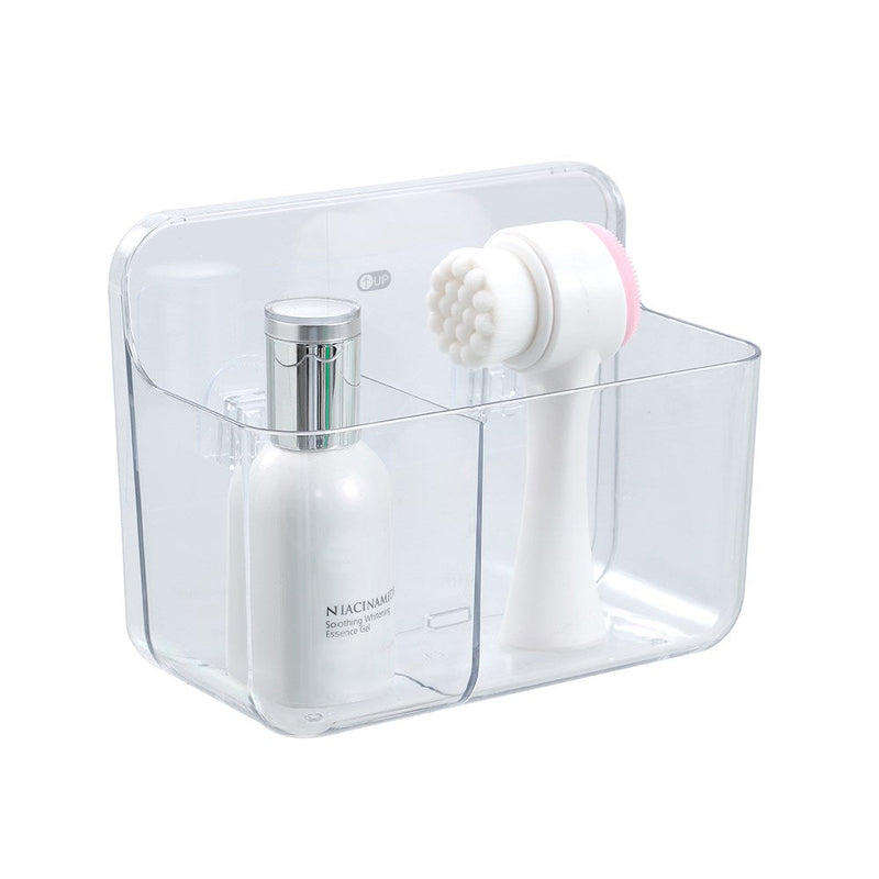 Crystal Bathroom Hanging 2 Section Caddy 17.5X9X14Cm image 4