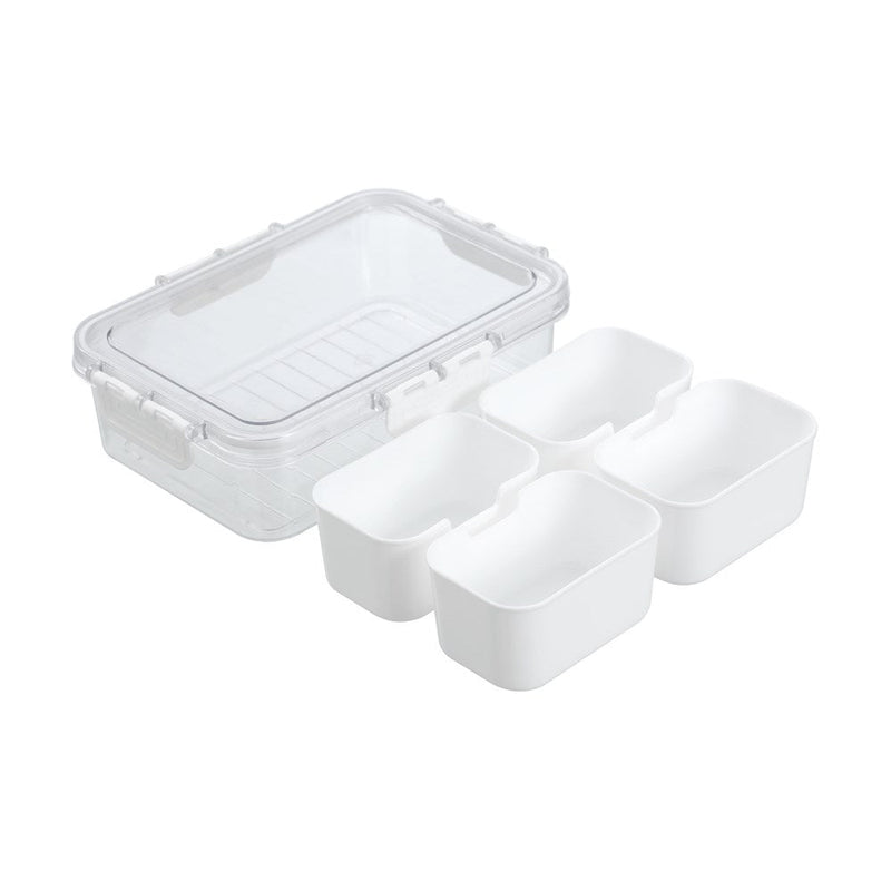 Snackal Box 4 Section Container 24X17X6.8Cm image 5