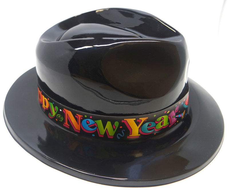 New Year Cheer gangster-style party hat