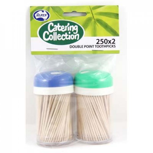 Toothpick Round Double Pointed 250pk