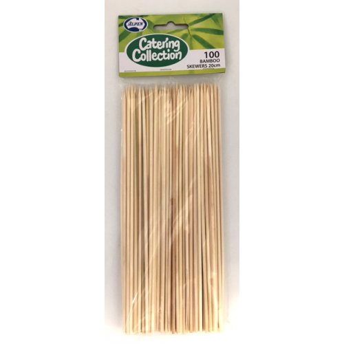Bamboo Skewer 0.25x20cm 100pk