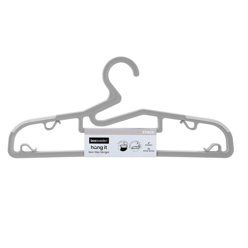 Space Saving Non-Slip Hanger 3Pk 39Cm 2 Asstd image 5