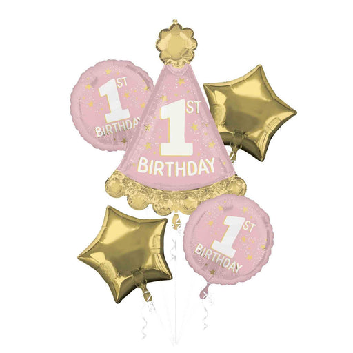 First birthday balloons for Little Miss One-derful
