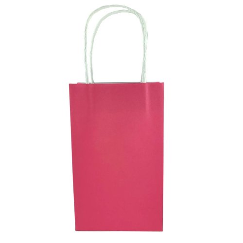 Party Bag Paper 215x130x80mm Fuchsia Pack 5 image 4