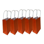 Party Bag Paper 215x130x80mm Orange Pack 5 image 3 – thumbnail