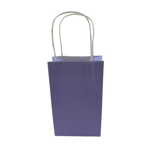 Party Bag Paper 215x130x80mm Pastel Lavender Pack 5 image 2