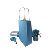 Party Bag Paper 215x130x80mm Pastel Blue Pack 5 image 4 – thumbnail