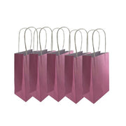 Party Bag Paper 215x130x80mm Pastel Pink Pack 5 image 2 – thumbnail