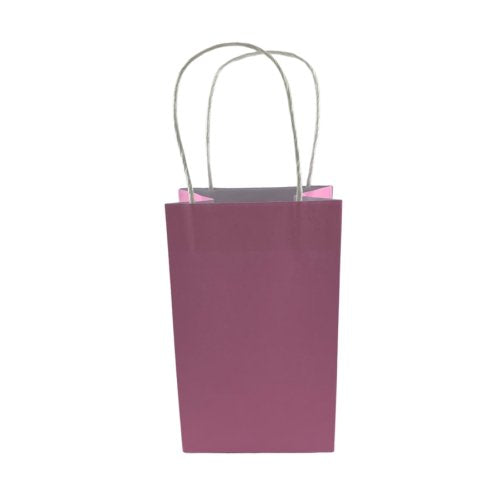 Party Bag Paper 215x130x80mm Pastel Pink Pack 5 image 3
