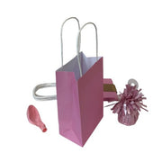 Party Bag Paper 215x130x80mm Pastel Pink Pack 5 image 4 – thumbnail