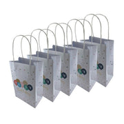 Party Bag Paper 215x130x80mm Happy Bday Balloons Pack 5 image 3 – thumbnail