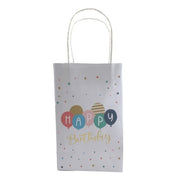 Party Bag Paper 215x130x80mm Happy Bday Balloons Pack 5 image 4 – thumbnail