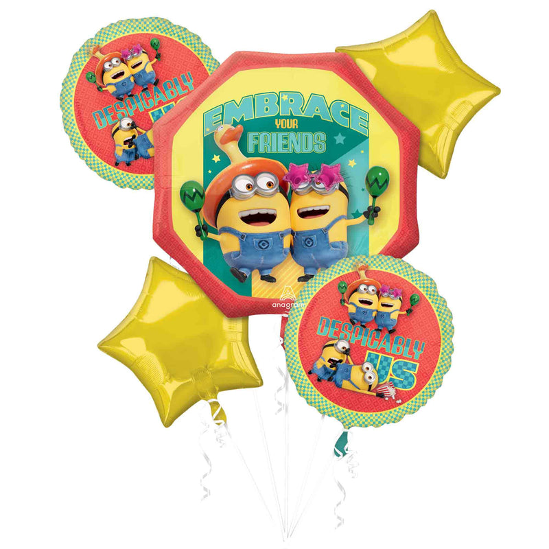 Despicable Me foil balloon bouquet