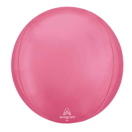 Vibrant Pink Orbz foil balloon