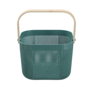 Mesh Plastic Basket Wood Handle 8.5L 24.5X24.5X18Cm image 10 – thumbnail