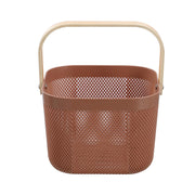Mesh Plastic Basket Wood Handle 8.5L 24.5X24.5X18Cm image 6 – thumbnail